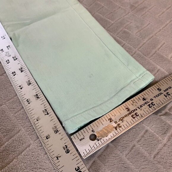 Joes Jeans Womens 27 Denim Light Mint Green Skinny Visionnaire Low Rise Stretch - Picture 8 of 13